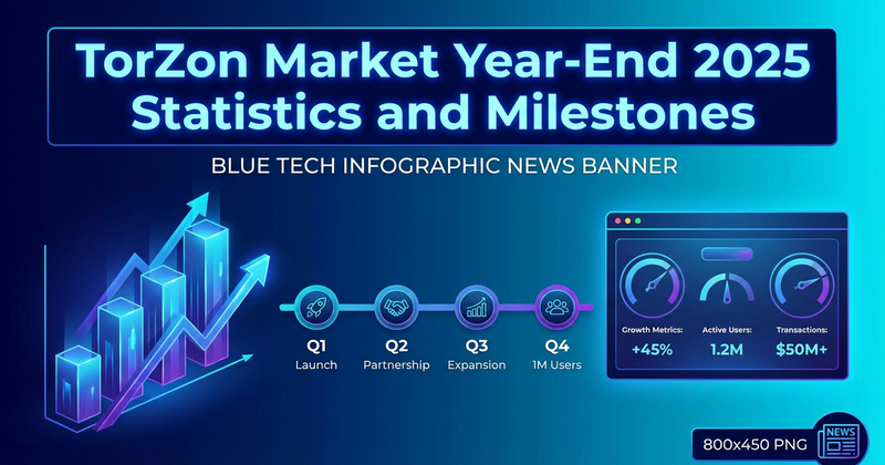 TorZon 2025 year-end statistics and milestones chart